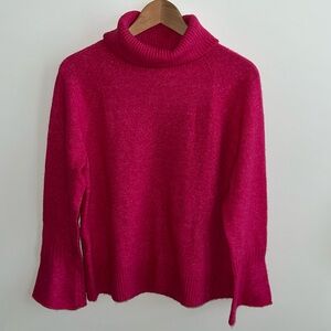 Loft Pink Turtleneck Sweater
